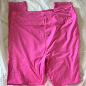 LuLaRoe Vibrant Pink Kids Leggings